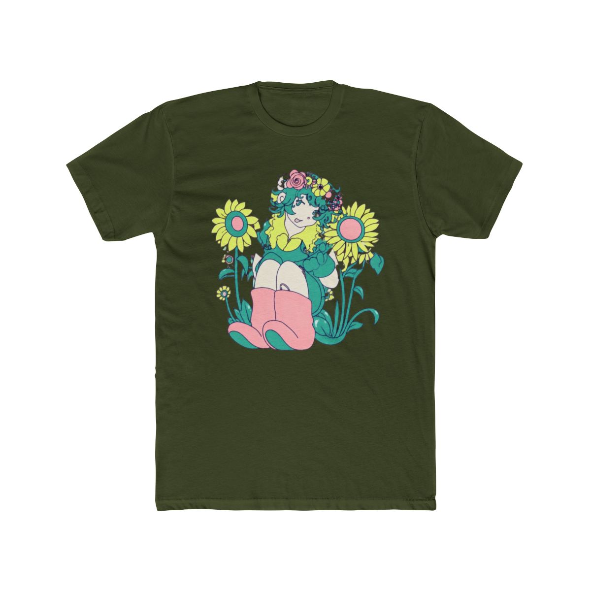 Basil Omori art T Shirt - alternate angle 5, merchandise