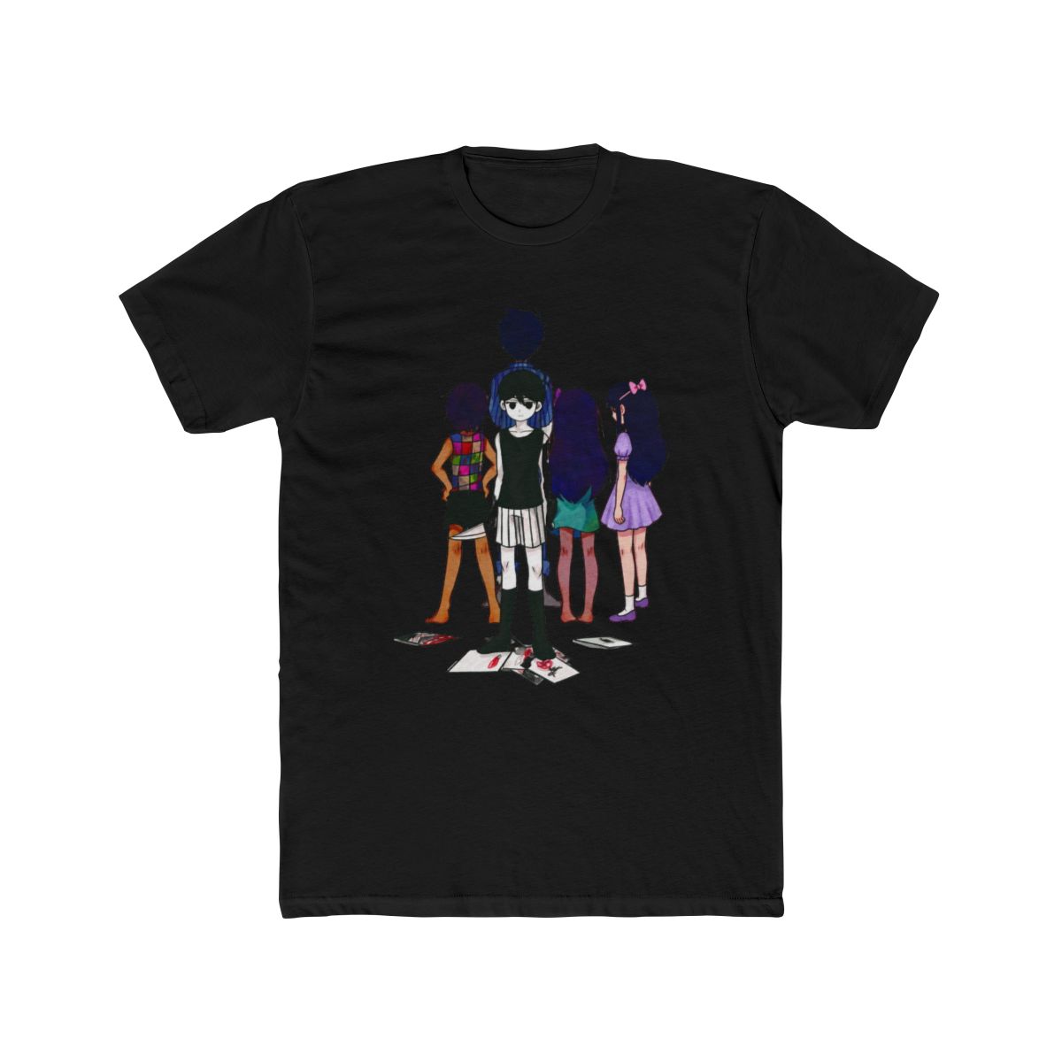 Omori Aubrey Tshirt - Omori Game Clothing - Omori T Shirt - alternate angle 3, merchandise