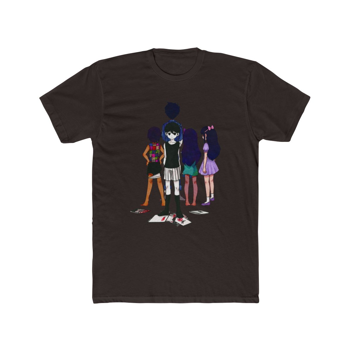 Omori Aubrey Tshirt - Omori Game Clothing - Omori T Shirt - alternate angle 2, merchandise