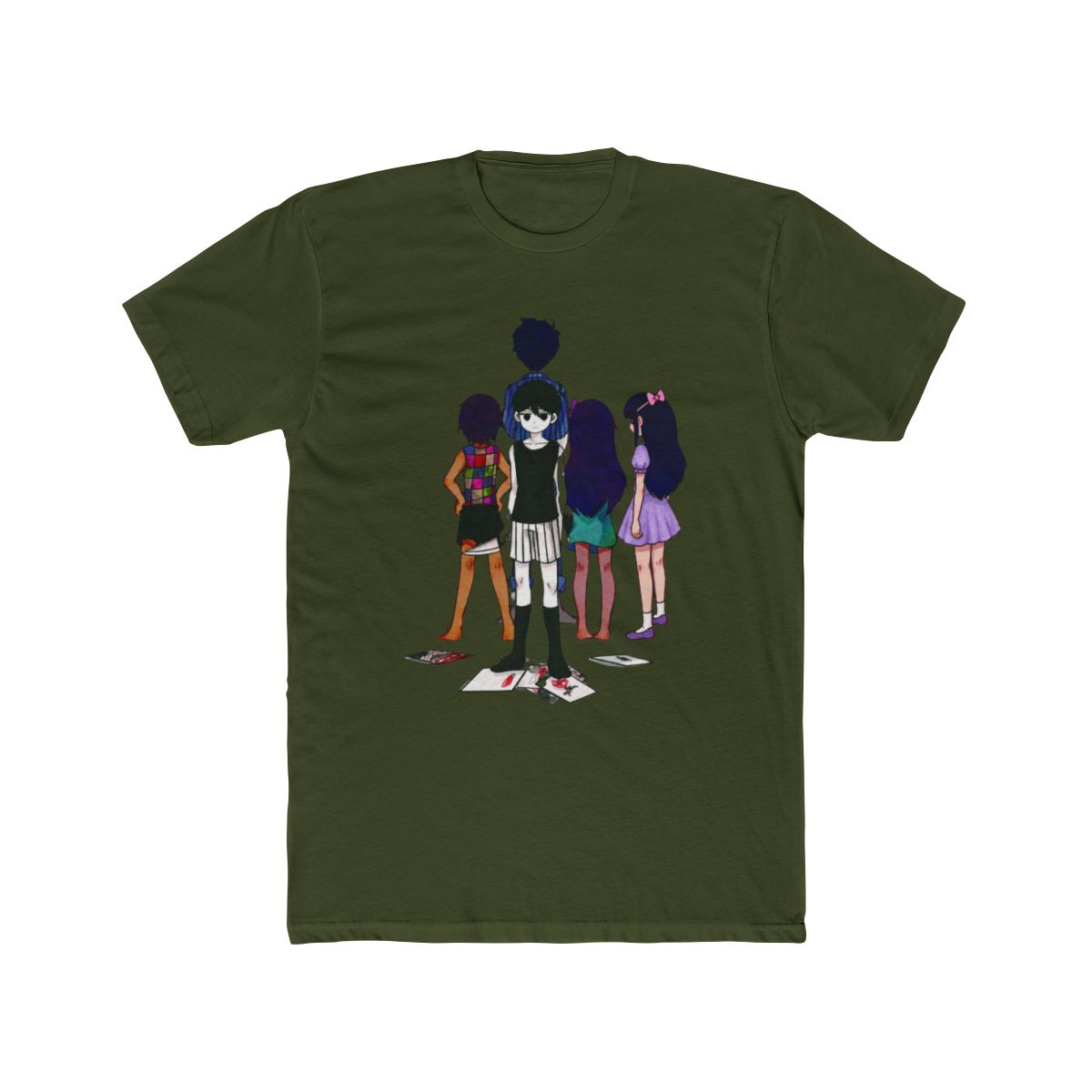 Omori Aubrey Tshirt - Omori Game Clothing - Omori T Shirt - alternate angle 5, merchandise