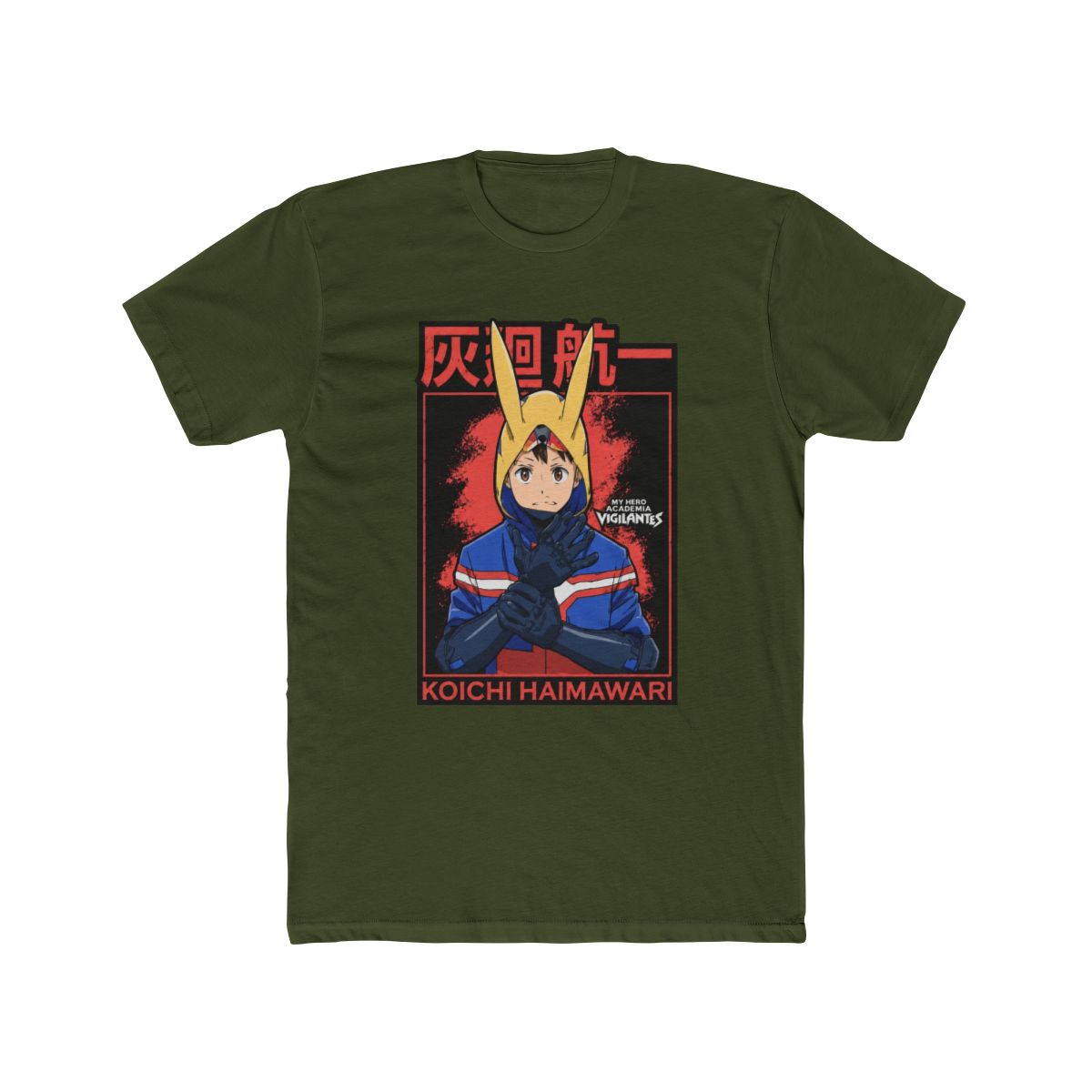 My Hero Academia: Vigilantes Haimawari Portrait T Shirt | OMORI - alternate angle 4, merchandise