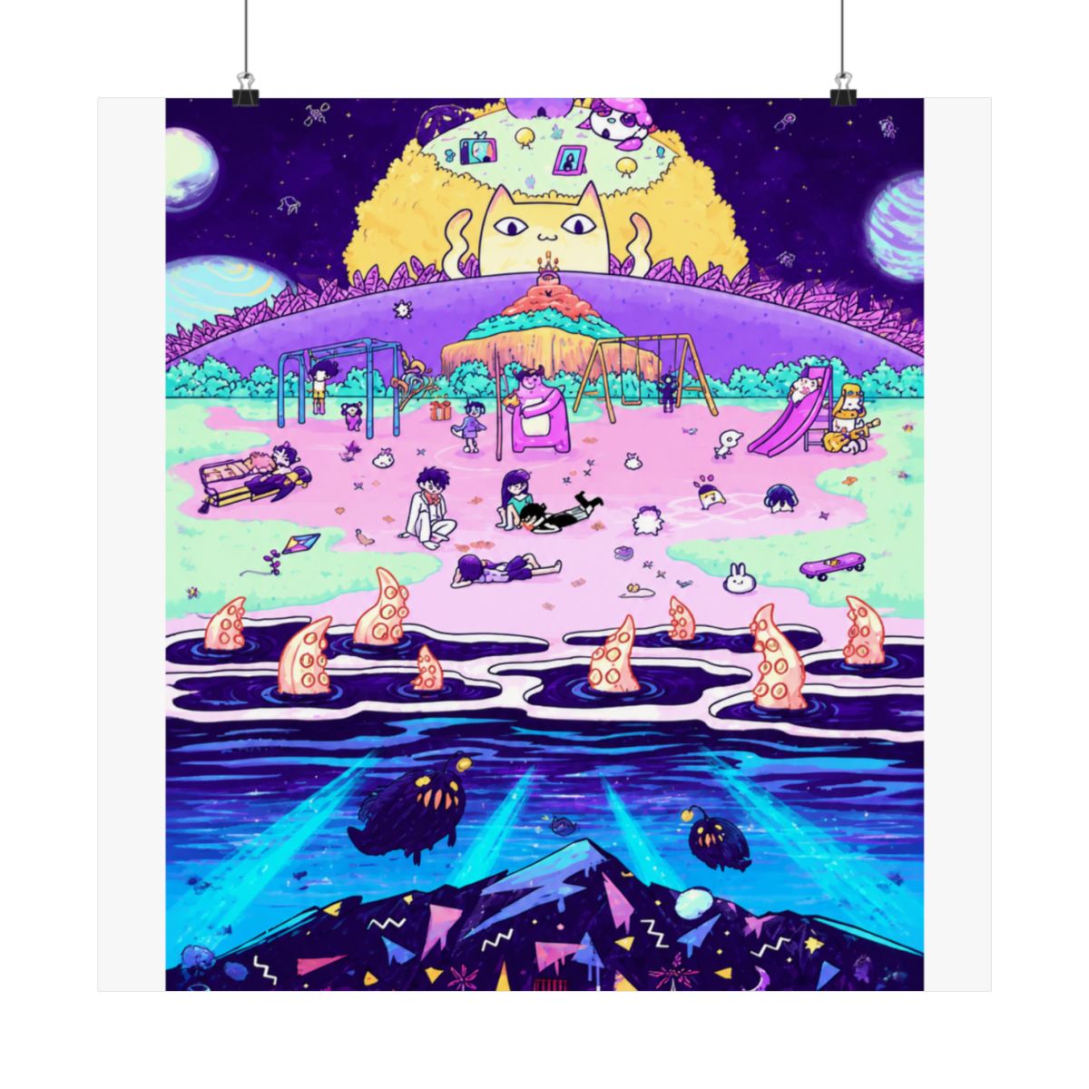 Omori- Gameplay Traditional Inspired - alternate angle 2, merchandise