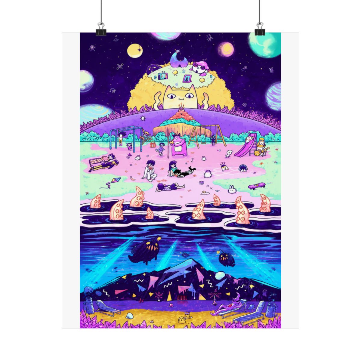 Omori- Gameplay Traditional Inspired - alternate angle 5, merchandise