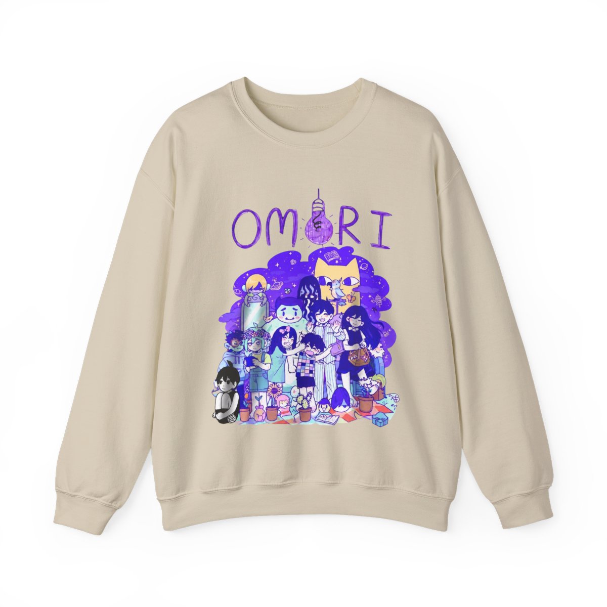 Omori Shirt, Omori Hoodies, Omori Something Shirt, Hero Mari Shirt, Cat Lovers Shirt, Otaku Anime Shirt, Anime Lovers, Mewo The Cat Shirt - alternate angle 3, merchandise