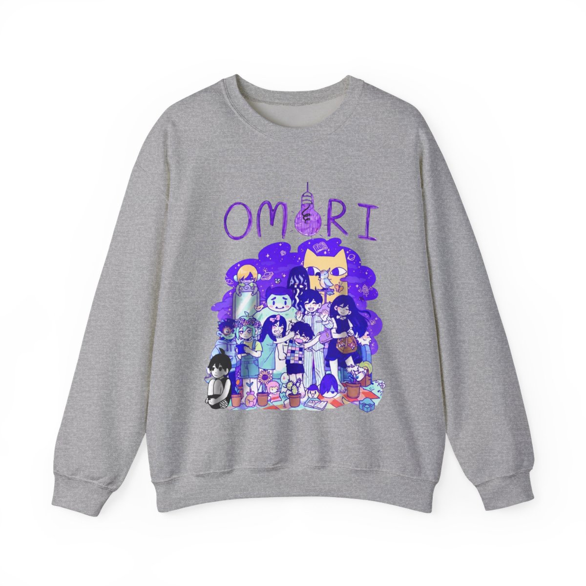 Omori Shirt, Omori Hoodies, Omori Something Shirt, Hero Mari Shirt, Cat Lovers Shirt, Otaku Anime Shirt, Anime Lovers, Mewo The Cat Shirt - alternate angle 4, merchandise